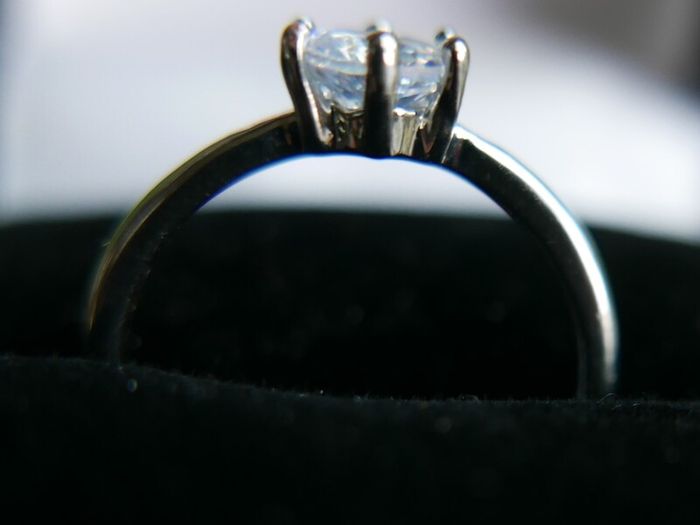 Vintage Sterling Silver 925  Ring size P - 2,16g