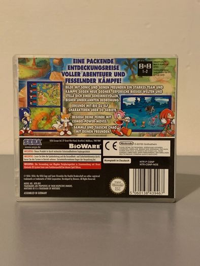 Sonic Chronicles Nintendo DS
