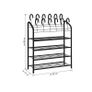 Shoe rack/shoe storage black Image 4