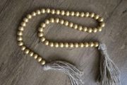 Christmas beaded garland