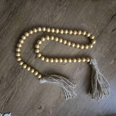 Christmas beaded garland