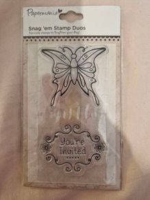 New duo rubber stamps