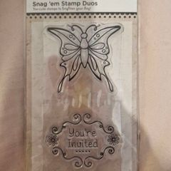 New duo rubber stamps