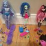 5 Monster High Dolls and accessories Image 2