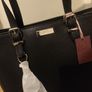 Carvela Fina Winged Black Tote Bag Image 4