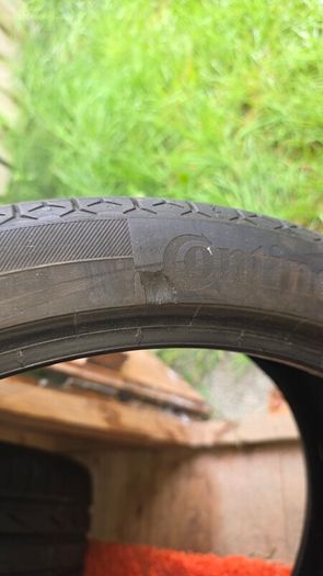 Two 20 inch tyres bridgestone and continental