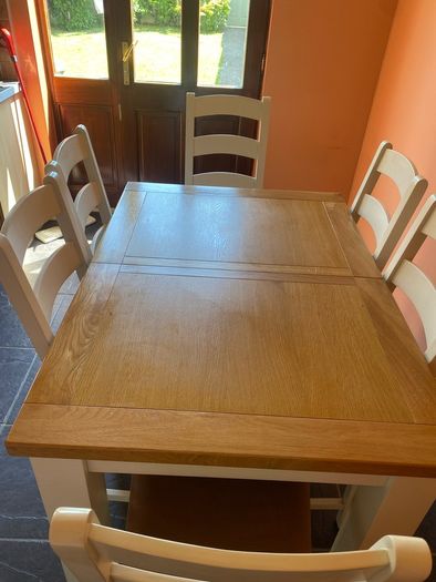 Table and Six Chairs