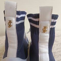Designer Juicy couture sock trainers runners shoes boots UK 4 37