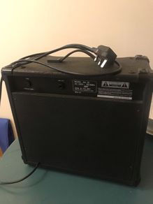 guitar amp and new cable for sale