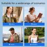 New. Neck Fan Rechargeable Bladeless 360 Airflow Adjustable 5 Speed Portable (Free Delivery) Image 2