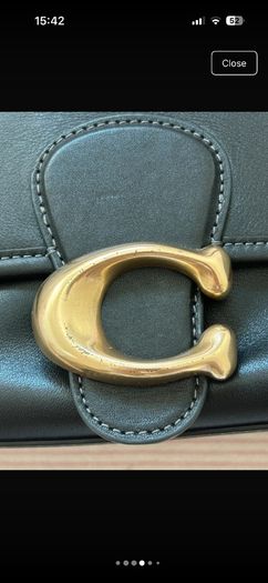 coach tabby soft hand bag