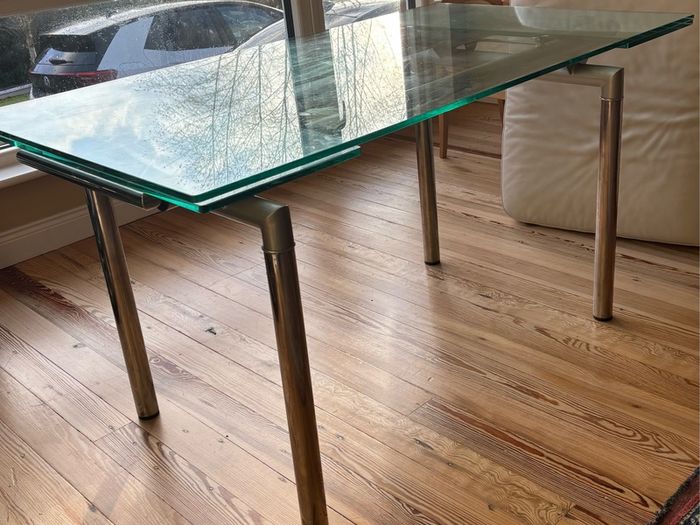 Glass kitchen table - Extendable