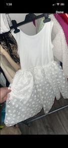 girls white dress