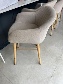 Four bar stools in good condition