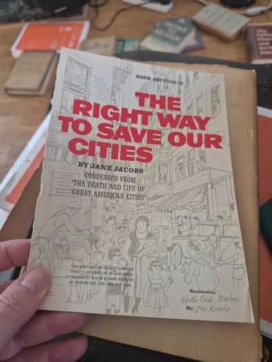 1st edition The Death  and life of great american cities Jane Jacobs