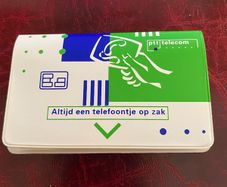 Ptt call card set in wallet
