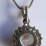 Sterling Silver Cubic Zirconia Pendant And Earring Set 10,61g Image 6