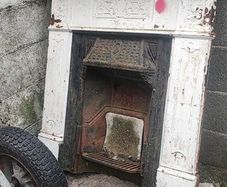 old fire place