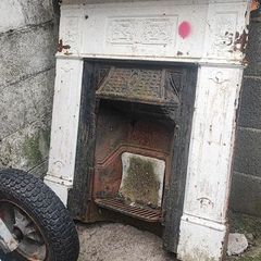 old fire place