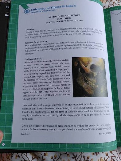 Ghosts the Button House archives book, brand new