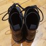 Carl Scarpa green ankle boots size 8 Eur 42 - lovely soft leather and lace closing detail - postage included Image 2