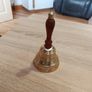 Vintage RMS Titanic Captains Table Brass Hand Bell Image 6