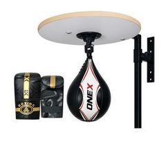 Speed Ball Platform Adjustable Speed Bag & Mitts for Boxing Bundle - FREE DELIVERY