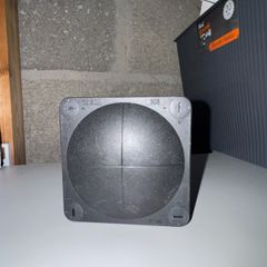 5x Wiska Box Black 85x85x51
