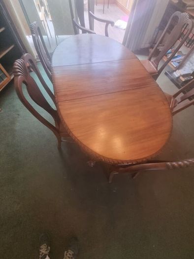 Mohagony Table and Chairs