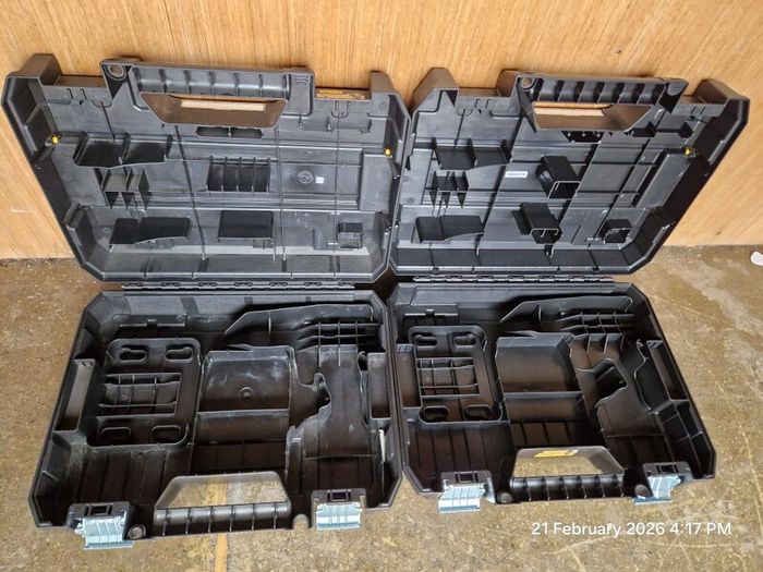 DeWalt tstak drill tool cases