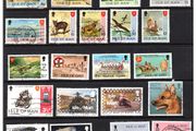 1971-99 Isle of Man Used Stamps on stock card and pages. Definitives, Postage Dues and Commemorative (full and part set) used.On 6 pages