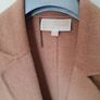 Michael kors belted sleeveless waistcoat Size medium tan wool In excellent condition Image 8