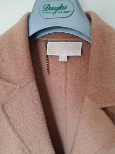 Michael kors belted sleeveless waistcoat Size medium tan wool In excellent condition
