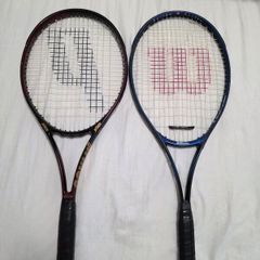 Tennis rackets wilson and prince