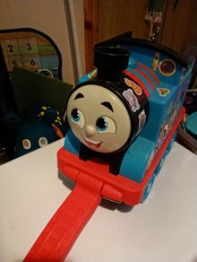 Big thomas trains pushable storage x 2