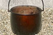 Vintage Cast Iron Pot or Planter