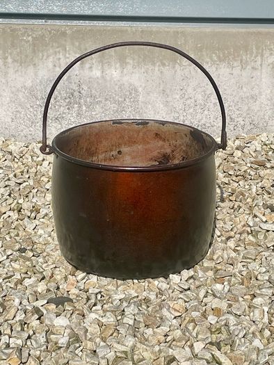 Vintage Cast Iron Pot or Planter