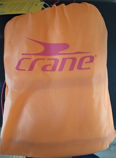 Crane Orange and Navy Sand Free Blankets