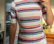 Topshop Tweed Stripped Mini dress XS