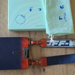 Off-White binder phone bag