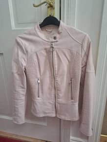 pink jacket