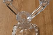 Candle Holder/3 Arm Candeleabra 24% Lead Crystal
