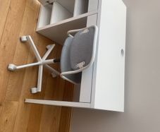 Ikea desk and chair