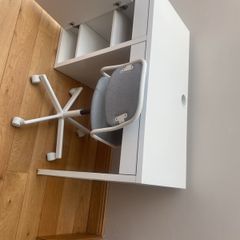Ikea desk and chair