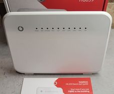 Vodafone HG 659 Modem with Huawei Power Adaptor
