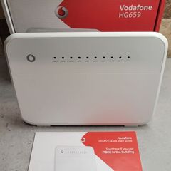 Vodafone HG 659 Modem with Huawei Power Adaptor