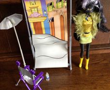 Rare Lanard 2004 Catwalk Kitties Jet Doll With Accessories