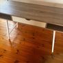 Grey and white desk Image 4