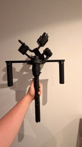 Dji Ronin-S whit side handles for more stability