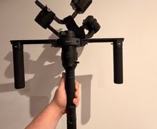 Dji Ronin-S whit side handles for more stability